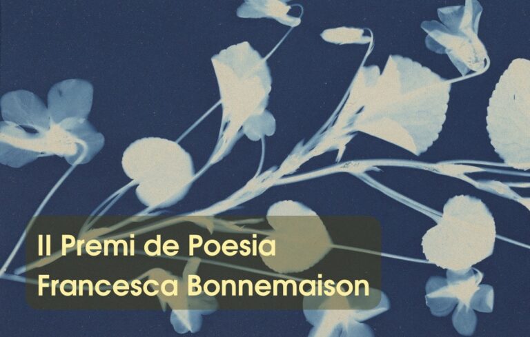 Lee más sobre el artículo Convocado el II Premio de Poesía Francesca Bonnemaison
